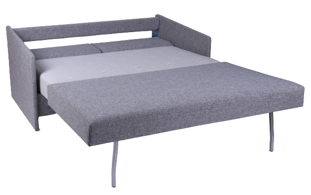 Dobbelt sovesofa model 54 med springindlæg og lille magasin til sengetøj