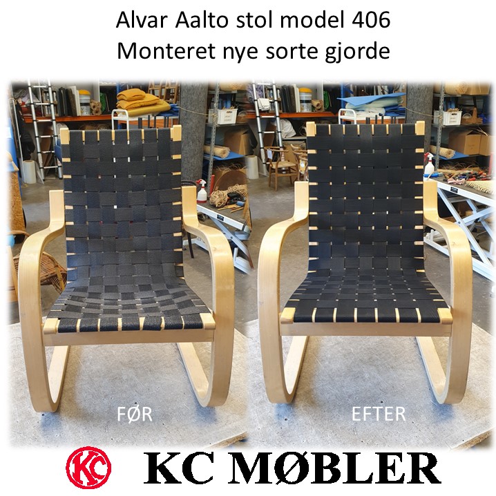nye gjorde på alvar Aalto stol model 406