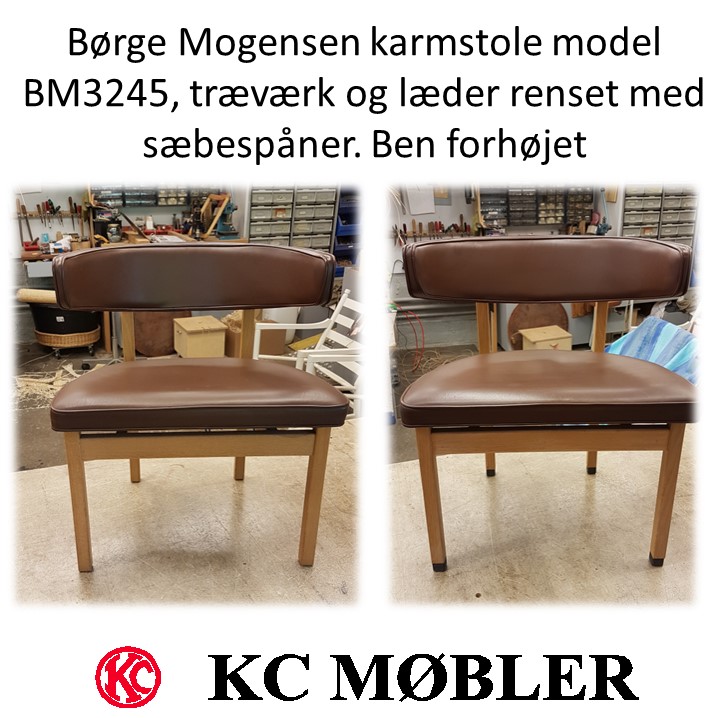 Børge Mogensen karmstol model BM3245